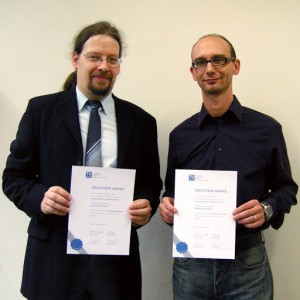 The winners for 2008/2009: Gerhard Navratil and Alexander Reiterer